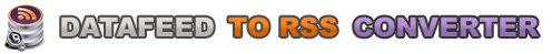 Datafeed to RSS Converter