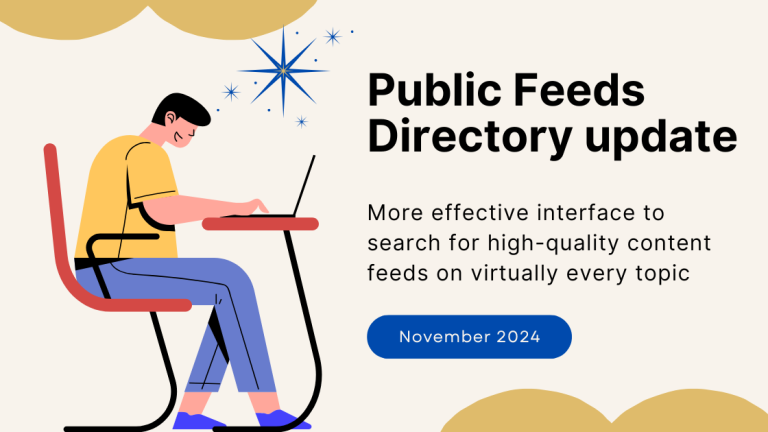 Public Feeds Directory update